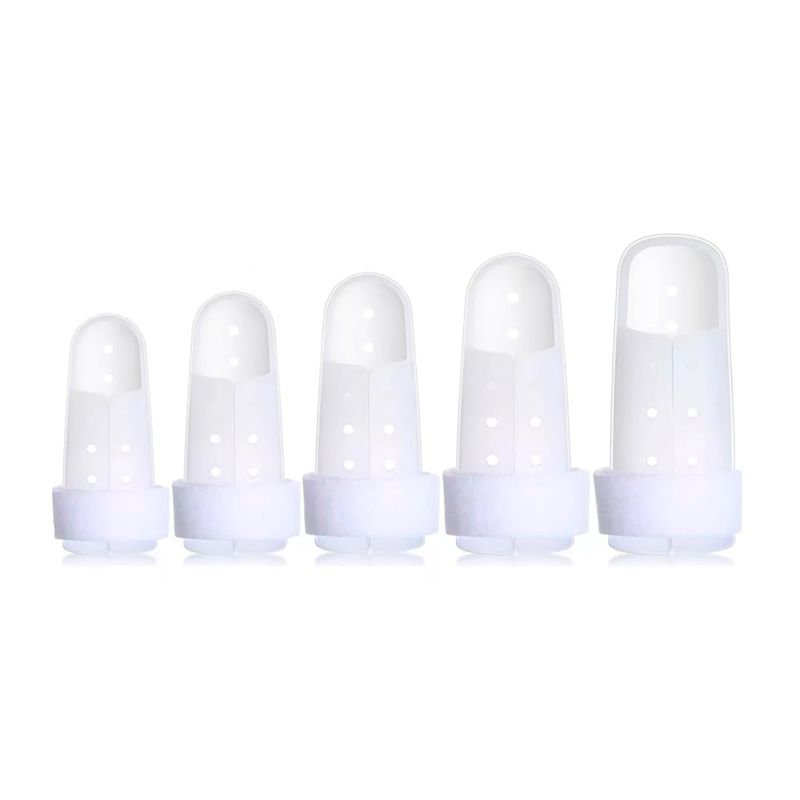 GENERICO - Ferula Inmovilizador Ajustable Para Dedo Artritis Pack 5 Und