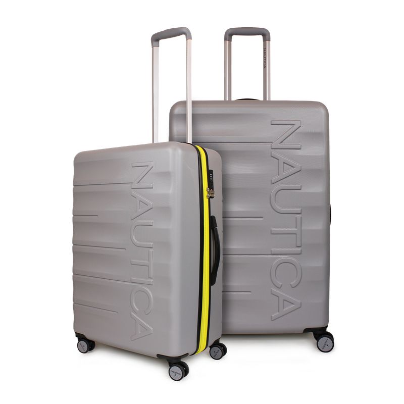 NAUTICA - Pack 2 maletas M+L Ibiza de 20 y 23kg gris Nautica