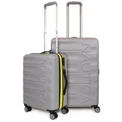 NAUTICA - Pack 2 maletas S+M Ibiza de 10 y 20kg gris