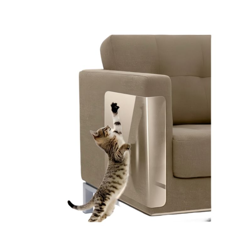 GENERICO - Pegatina Protectora Antiarañazos Protector Sofa Gato5182