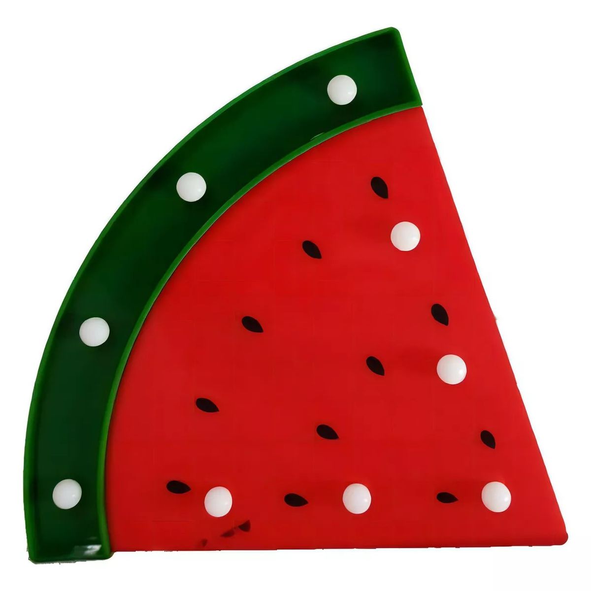 GENERICO - Lámpara decorativa de sandía con luces LED