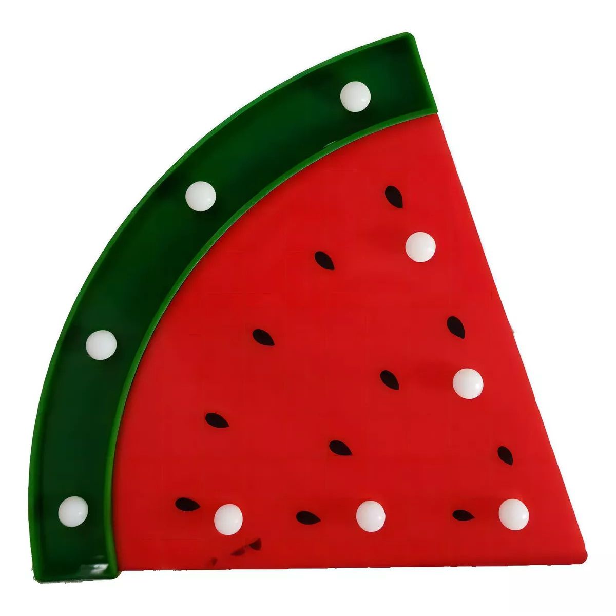 GENERICO - Lámpara decorativa de sandía con luces LED