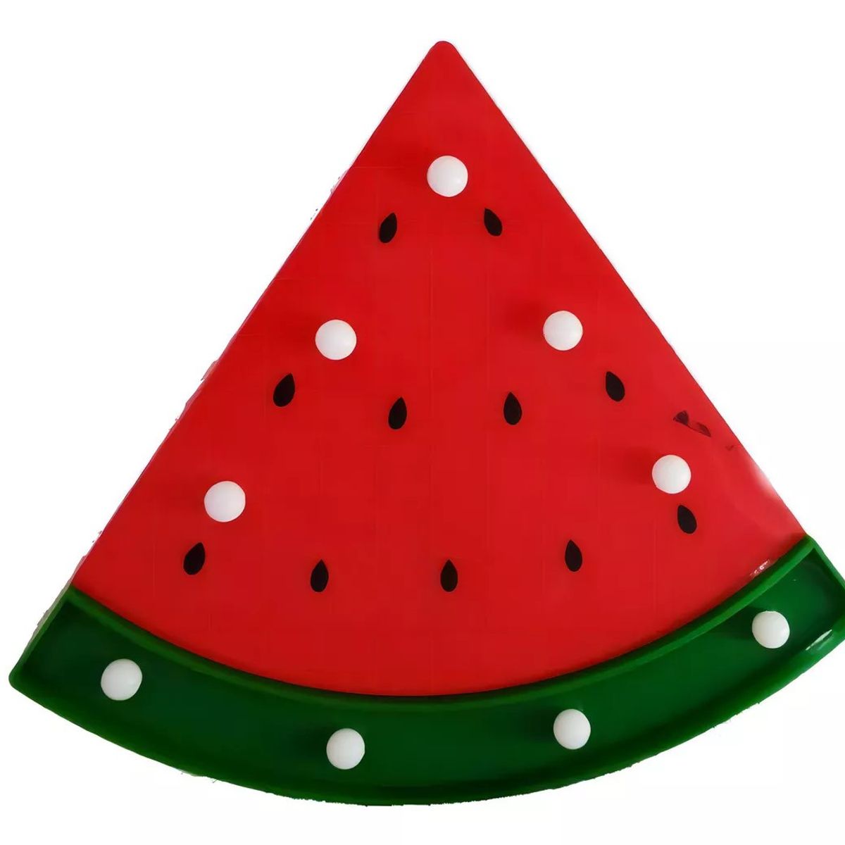 GENERICO - Lámpara decorativa de sandía con luces LED