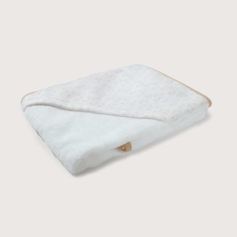 OPALINE - Ponchos de toallas Bebé niño Beige 39815 Opaline