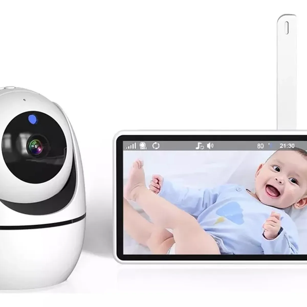 MUNDO MAGIA - Cámara Monitor Inteligente Pantalla 5 720p