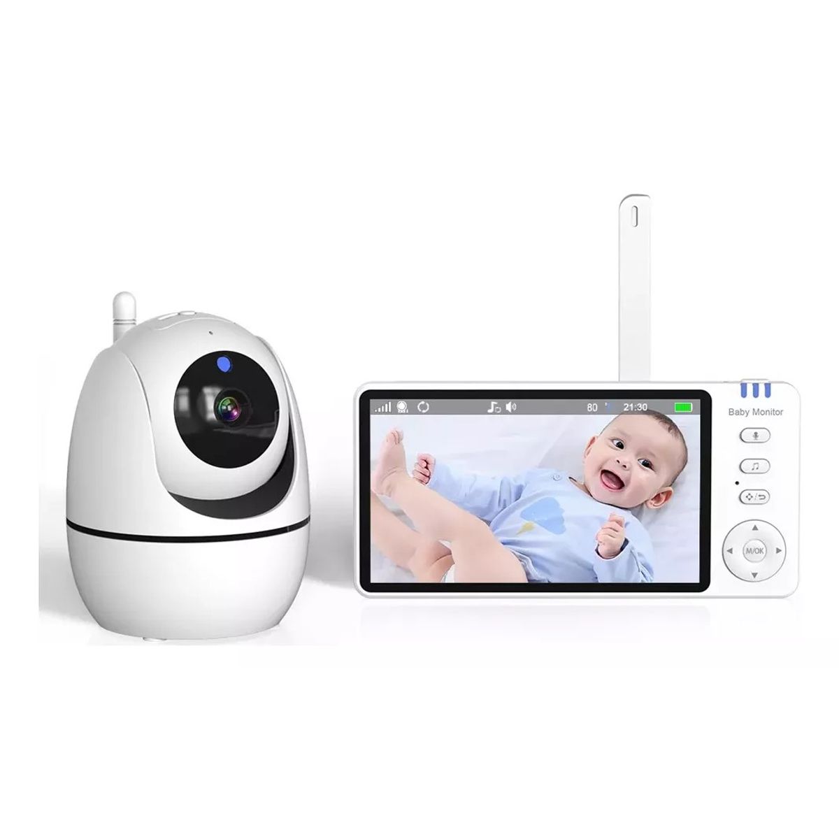 MUNDO MAGIA - Cámara Monitor Inteligente Pantalla 5 720p