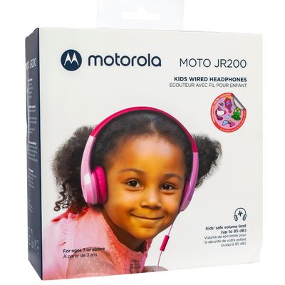 Imagen 2 del producto Audifono Jr 200 Con Cable Manos Libres Rosado