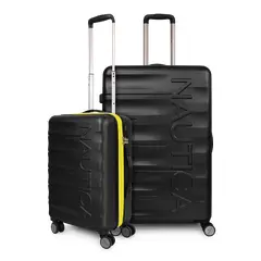 NAUTICA - Pack 2 maletas S+L Ibiza de 10 y 23kg negro