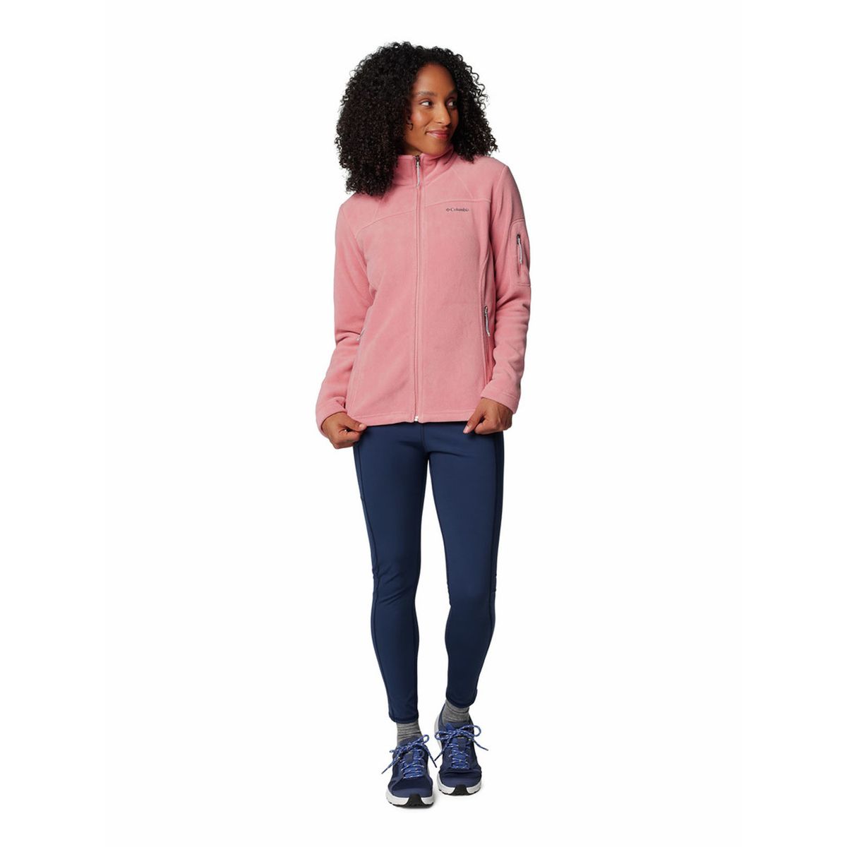 COLUMBIA - Polar Mujer Fast Trek Ii Jacket Rosado COLUMBIA