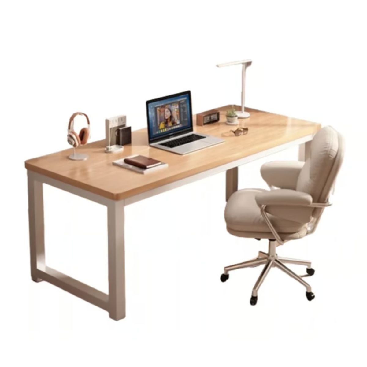 IDEEHOUSE - Escritorio Oficina Madera Espesor 25mm 120x60x75cm