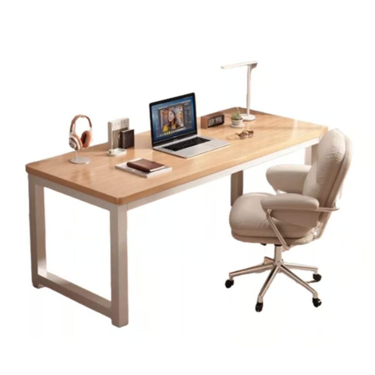 IDEEHOUSE - Escritorio Oficina Madera Espesor 25mm 120x60x75cm