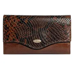 MIURA - Billetera Mujer Mod. Chiara Cuero Natural