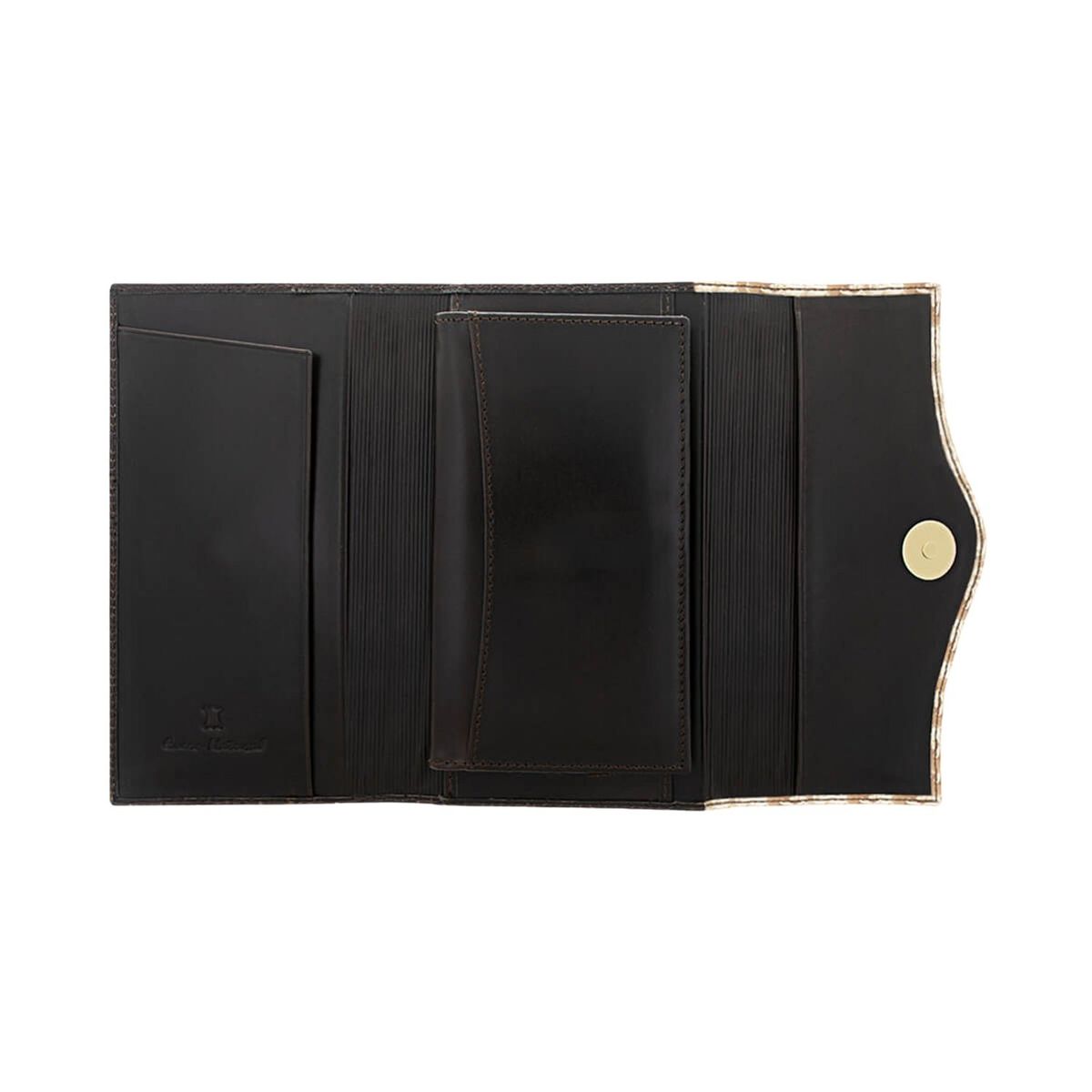 MIURA - Billetera Mujer Miura Mod. Chiara  Cuero Natural Miura