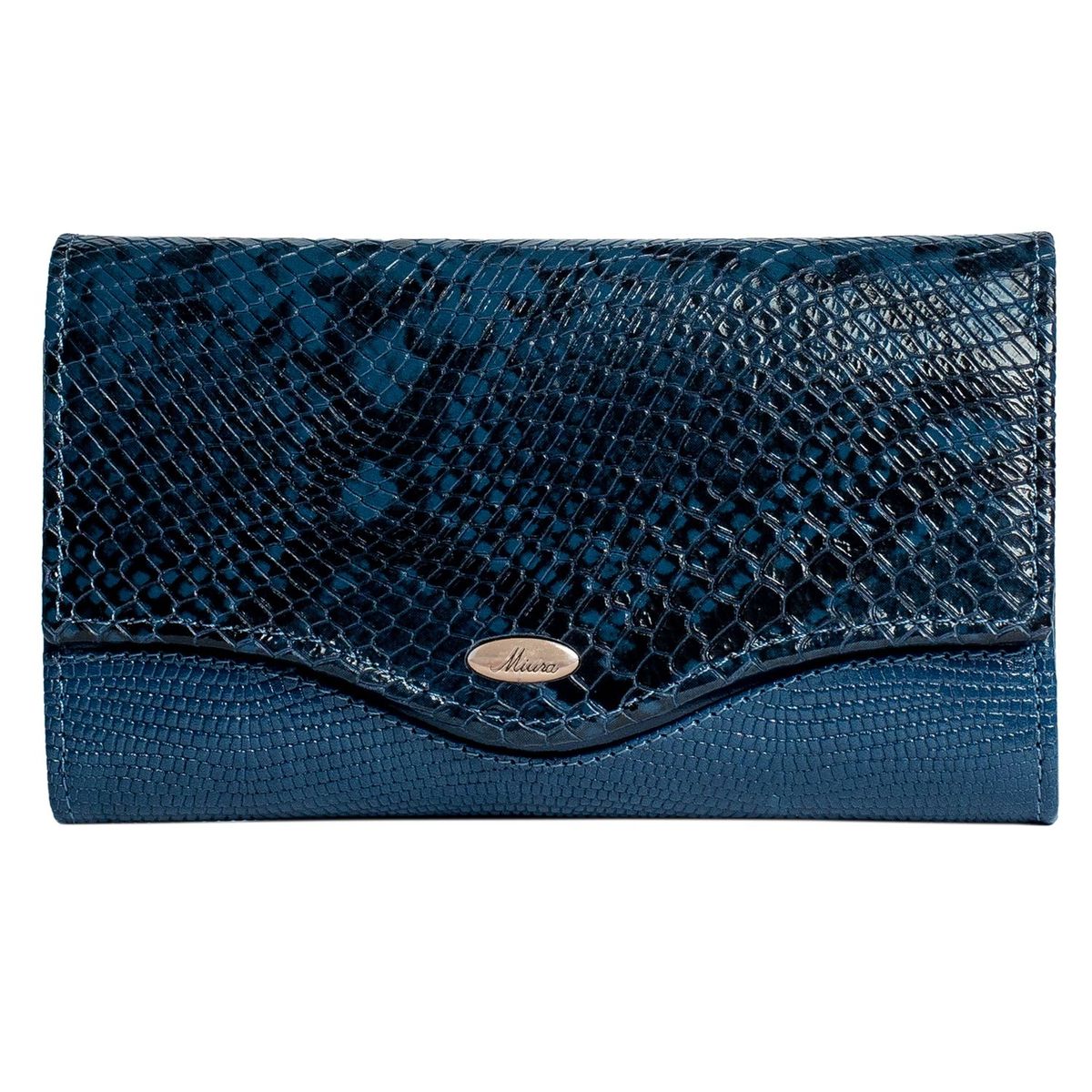 MIURA - Billetera Mujer Miura Mod. Chiara  Cuero Natural Miura