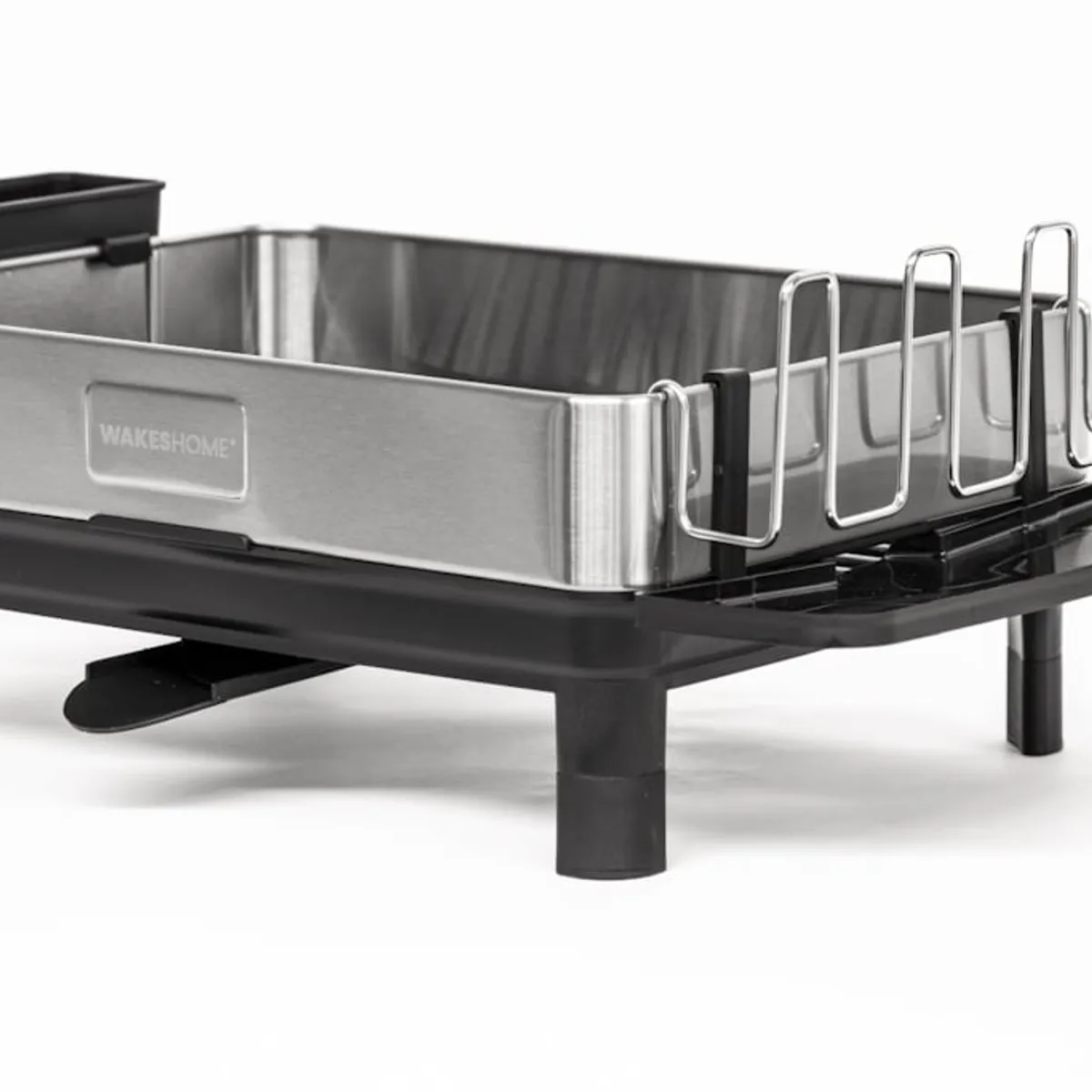 WAKESHOME - Escurridor De Platos De Acero Inoxidable Secador De Utensilios