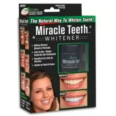GENERICO - Blanqueador Dental Pasta Natural Carbon Miracle