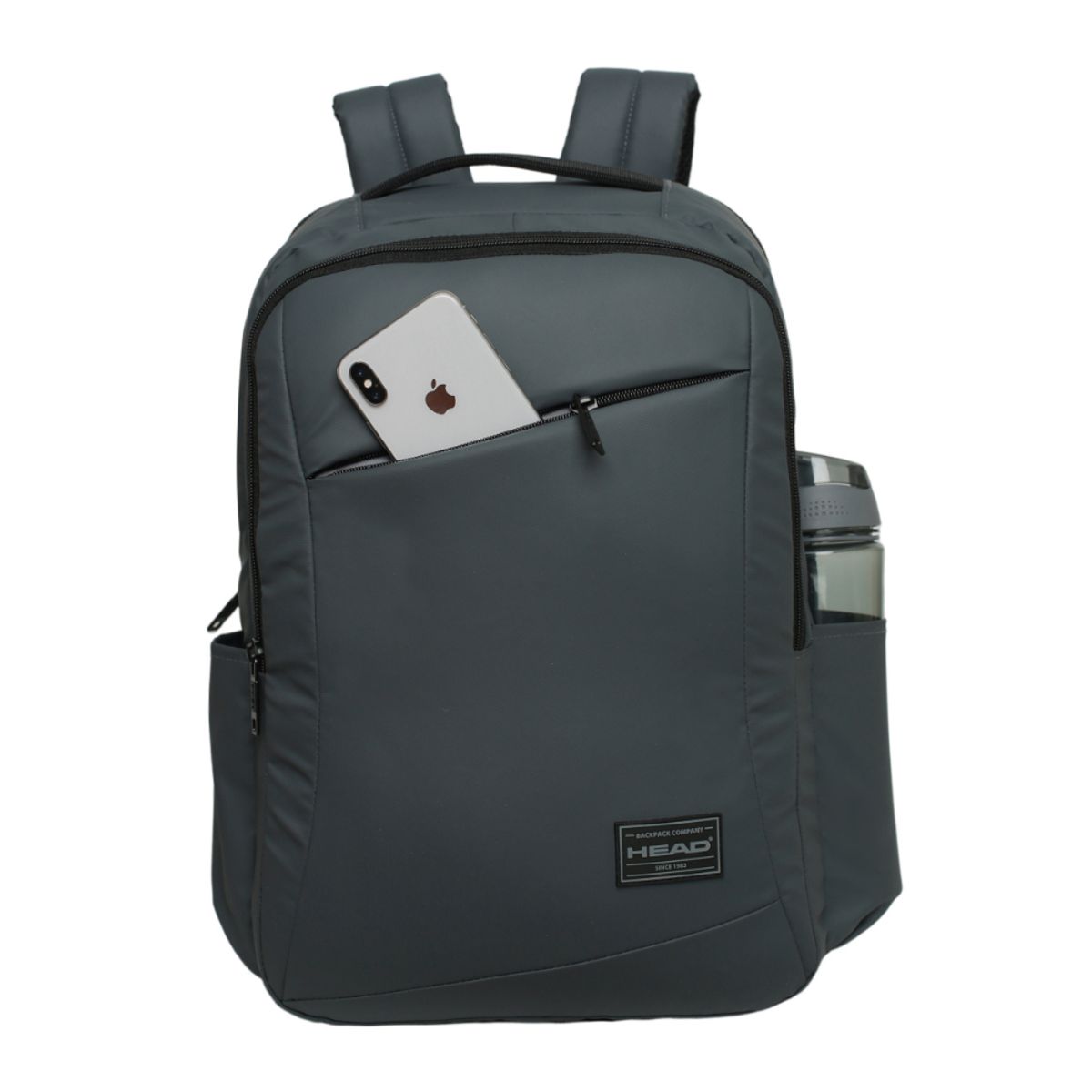 HEAD - Mochila Ejecutivas Engomada Camiq Reverse Gris Head
