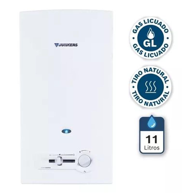 JUNKERS - CALEFON JUNKERS CHISPERO GAS LICUADO 11 L W11-2 P31