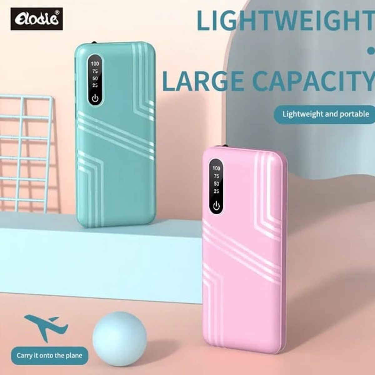 GENERICO - Batería Externa Portátil Carga Rápida Power Bank 30000 Mah