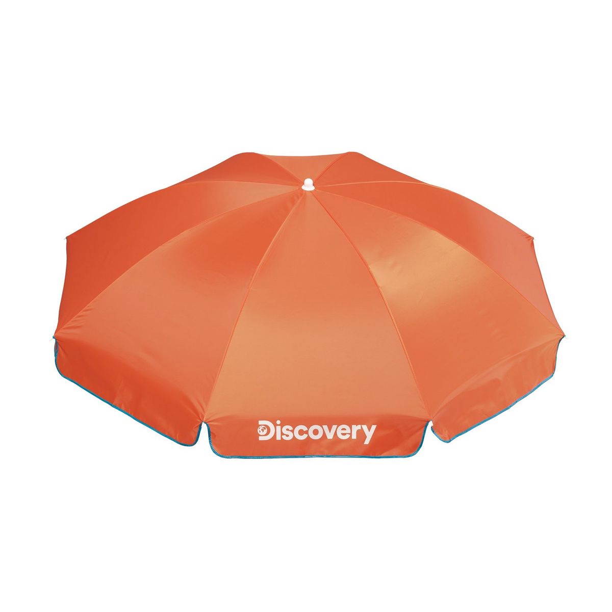 DISCOVERY - Quitasol Sombrilla Playa Grande 2,0 m diámetro UV+50 Naranja Discovery