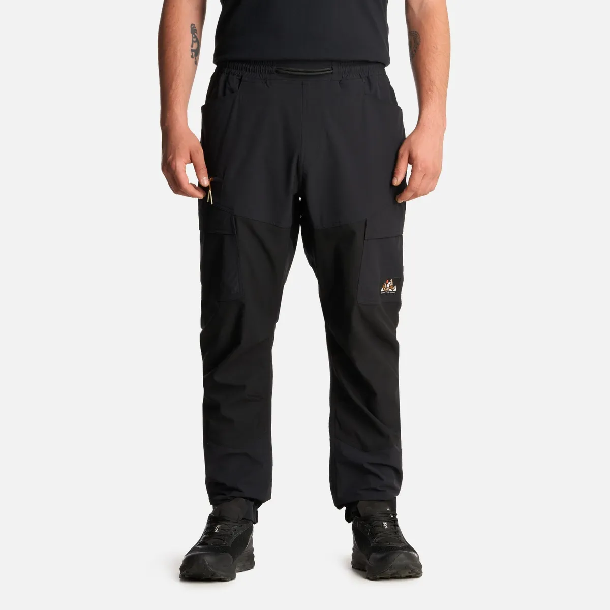 LIPPI - Pantalón Hombre Rock Q-Dry Pants Negro Lippi