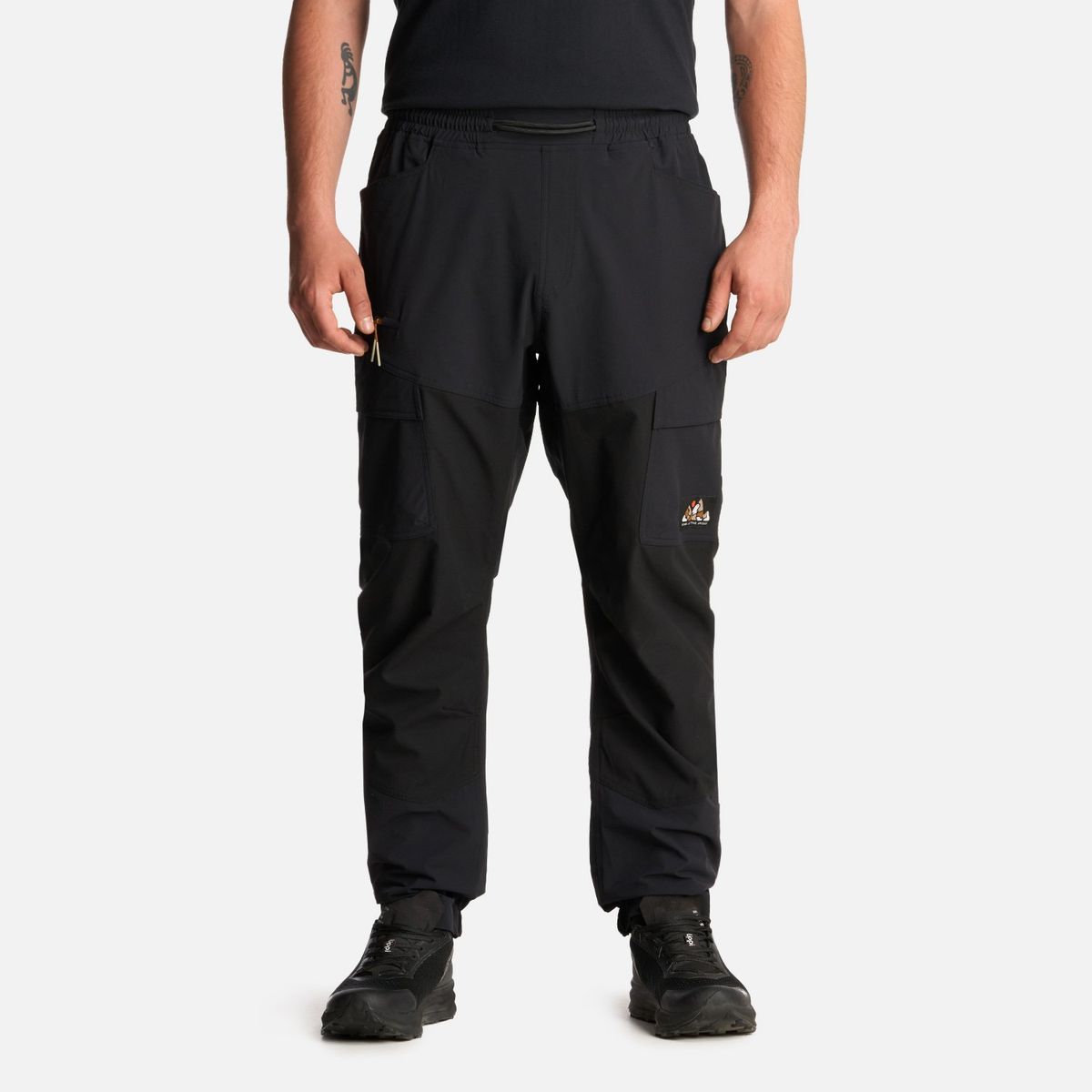 LIPPI - Pantalón Hombre Rock Q-Dry Pants Negro Lippi
