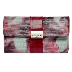 MIURA - Billetera Mujer Mod. Cala Cuero Natural