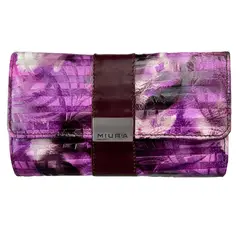 MIURA - Billetera Mujer Mod. Cala Cuero Natural