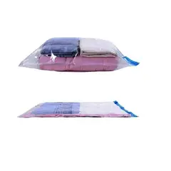 GENERICO - Pack 6 Bolsas Al Vacío Casa Compresión De Ropa 68x98.