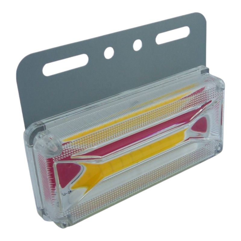 GENERICO - 4x Luz Lateral COB Para Camion A 24 Volt azul