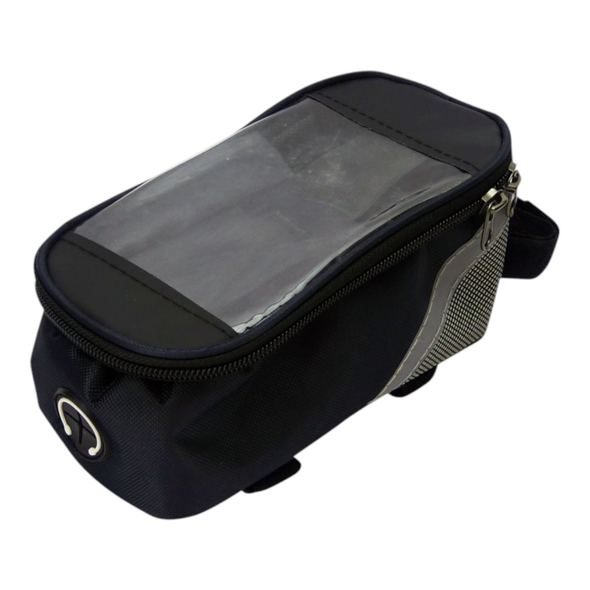 GENERICO - 2x Bolso Touch Smartphone Hasta 5,5 P Para Bicicleta rojo