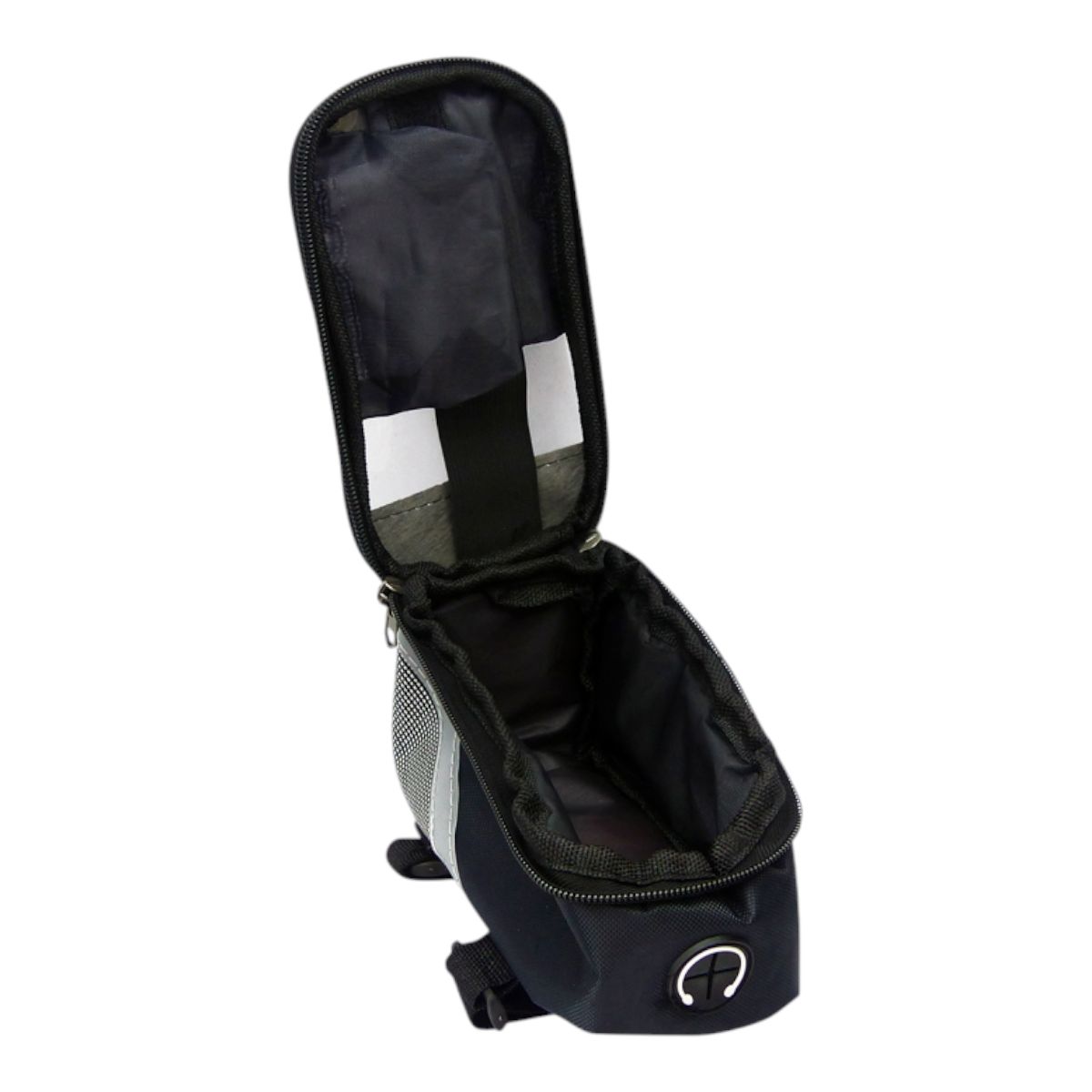 GENERICO - 2x Bolso Touch Smartphone Hasta 5,5 P Para Bicicleta rojo