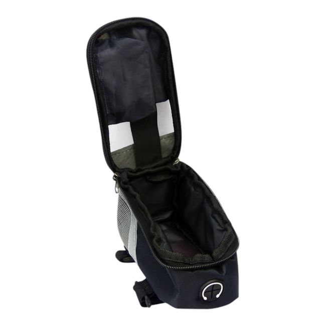 GENERICO - 2x Bolso Touch Smartphone Hasta 5,5 P Para Bicicleta rojo