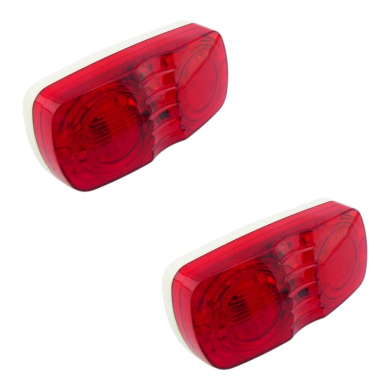 GENERICO - 4x Luz LED Lateral Camion Fija Y Estrobo De 1224 V amarilla