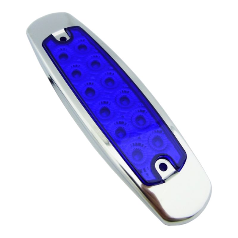GENERICO - x2 Luz LED Lateral De 12 LED Para Camion Luz Fija A 24 V