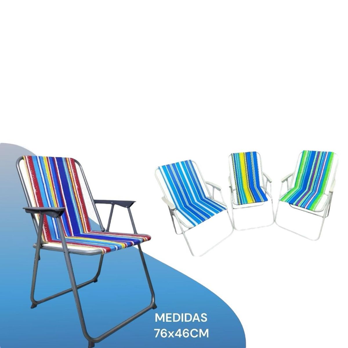 GENERICO - Silla Camping Plegable Paseos Playa