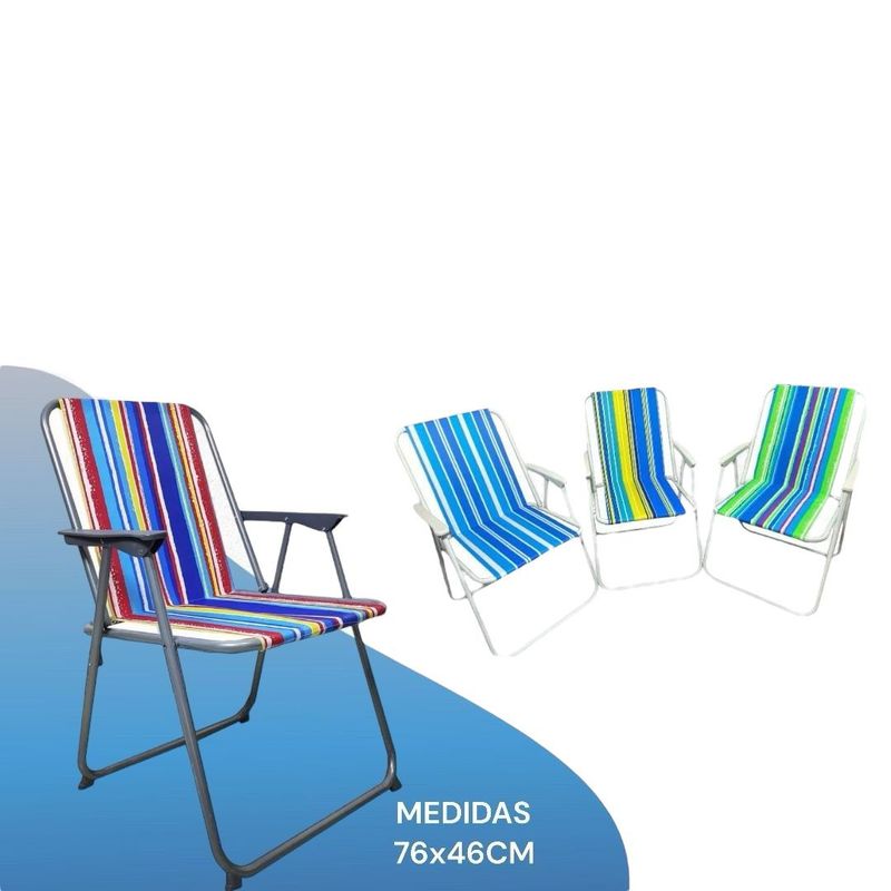 GENERICO - Silla Camping Plegable Paseos Playa