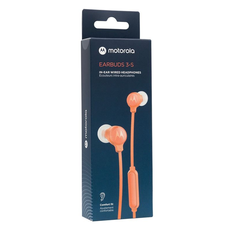 MOTOROLA - EARBUDS3-S AUDIFONO MOTO MLIBRES ROJO