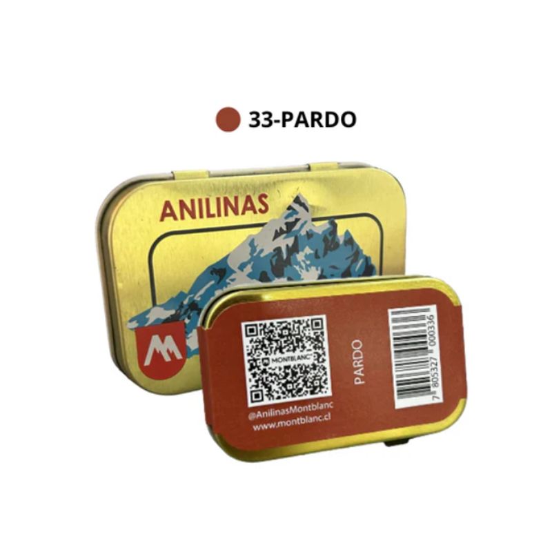 ANILINAS MONTBLANC - Anilinas Montblanc® Cajita Dorada Pardo