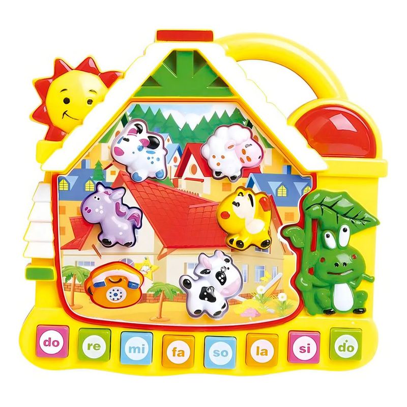 GENERICO - Piano Musical Interactivo Bebes Sonido Animales De La Granja