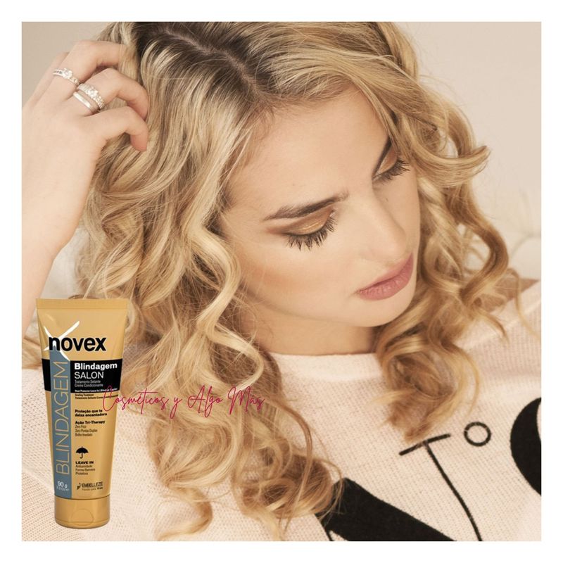 NOVEX - Protector térmico leave in efecto acondicionante BLINDAGEM 90gr NOVEX