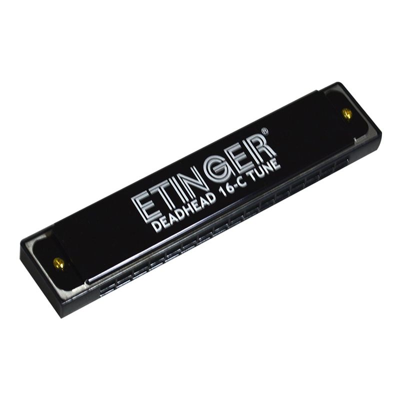 ETINGER - ARMONICA 16 NOTAS C - DO "DEADHEAD" NEGRO ETINGER