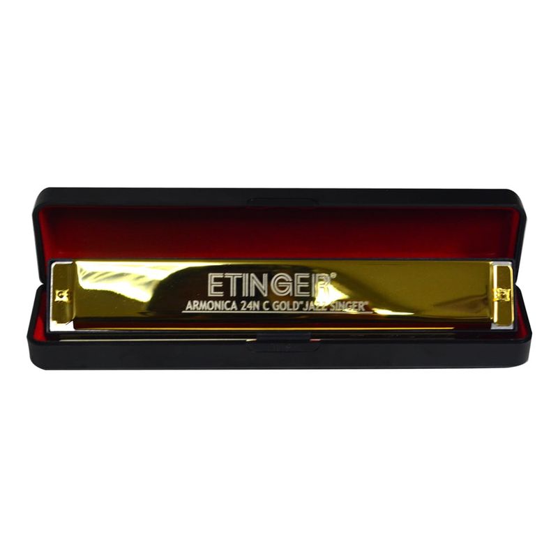 ETINGER - ARMONICA 24 NOTAS EN C GOLD "JAZZ SINGER" ETINGER