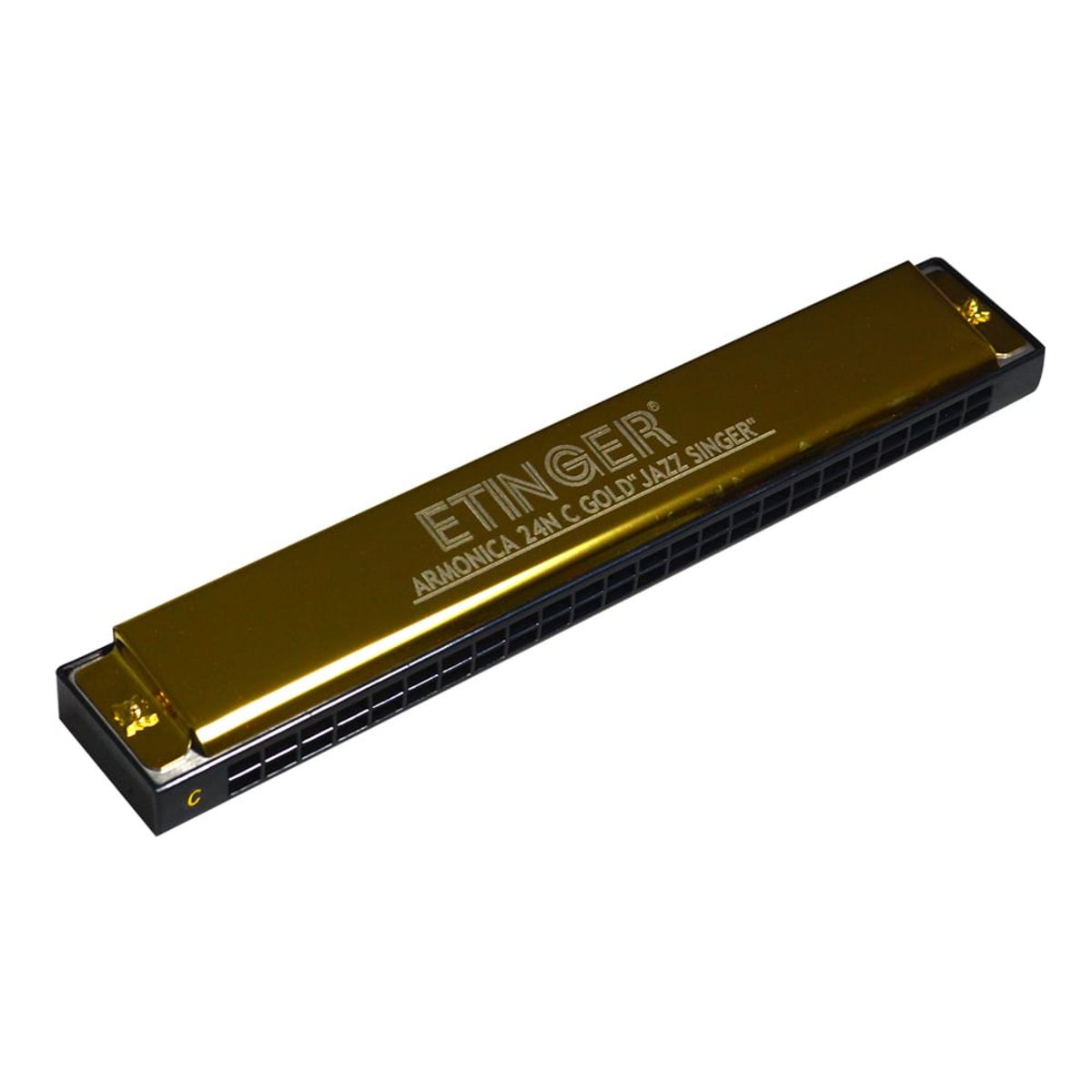 ETINGER - ARMONICA 24 NOTAS EN C GOLD "JAZZ SINGER" ETINGER