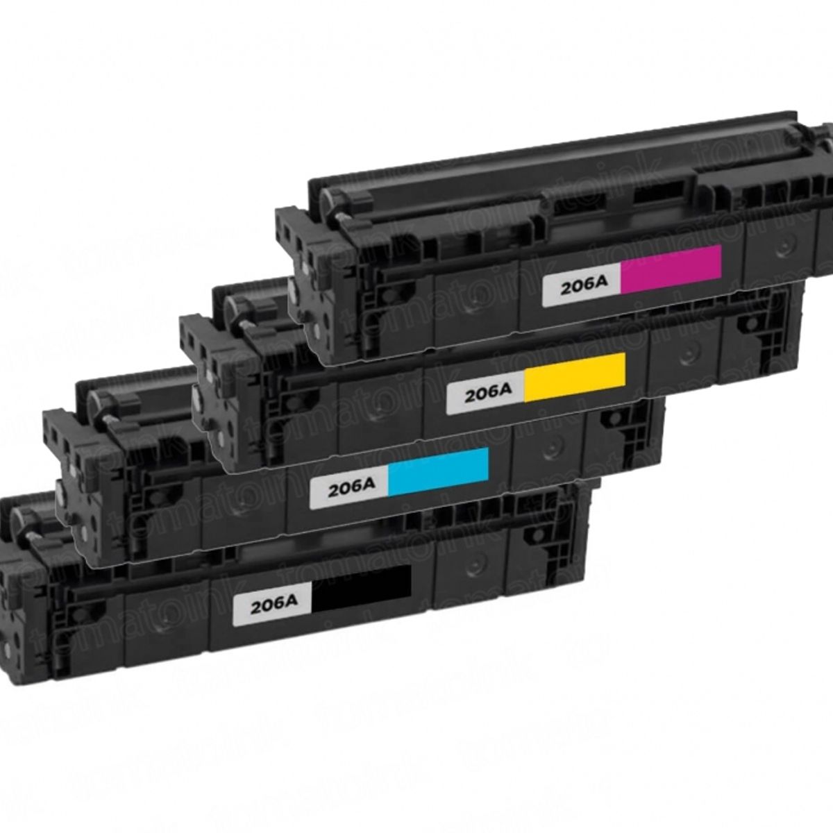 GENERICO - Pack Tóner compatible con HP 206A  Alternativo 4 colores
