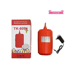 GENERICO - INFLADOR DE GLOBO ELECTRICO 220V ROJO