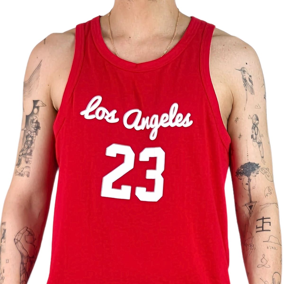 LIKE SHOP - Polera Sin Manga Musculosa Hombre Diseño LA 288