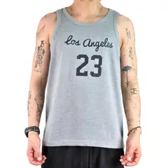 LIKE SHOP - Polera Sin Manga Musculosa Hombre Diseño LA 288