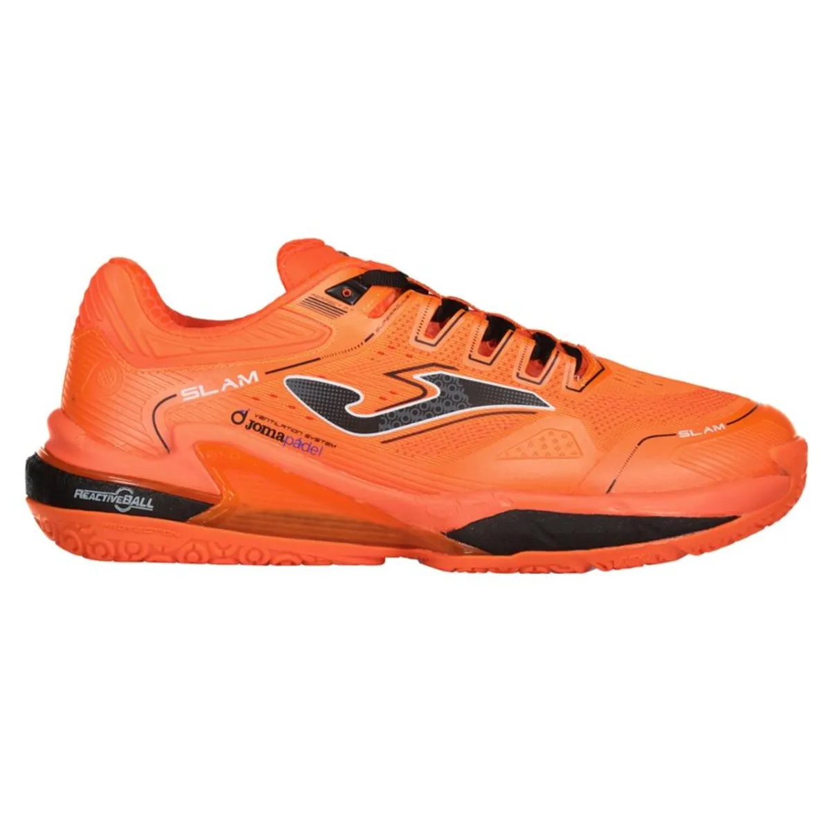 JOMA - Zapatilla Pádel Hombre Slam Naranjo Joma