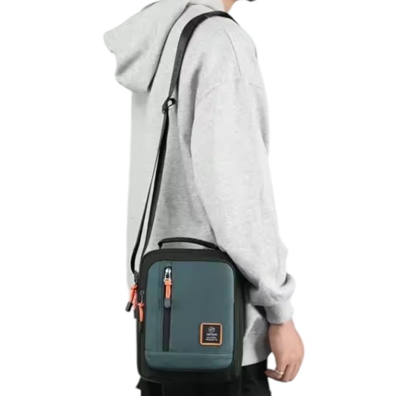 GENERICO - Bandolero Bolso Cruzado De Hombro Oxford Para Hombre